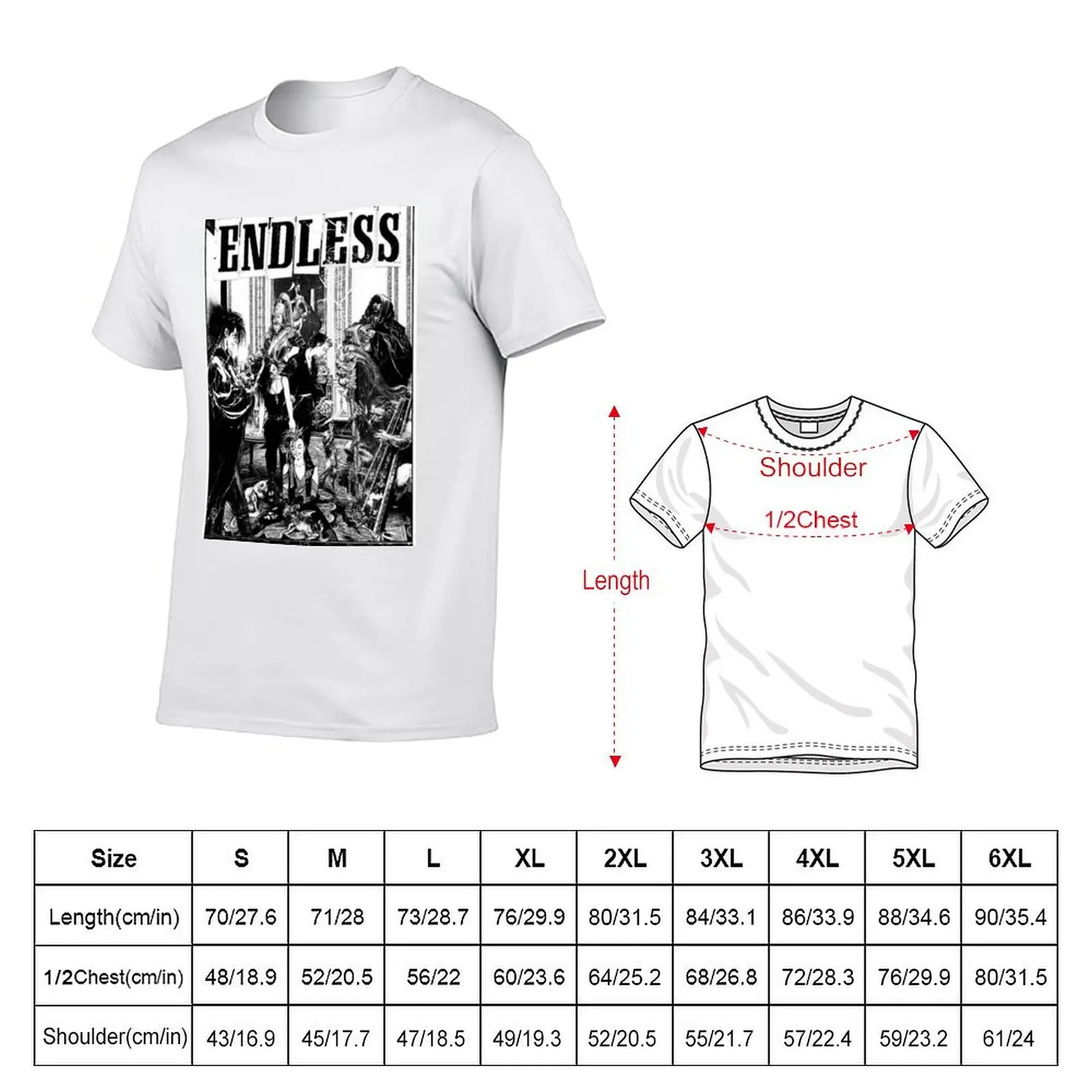 The Sandman Endless T-Shirt Comfort Stretch Tee Shirt