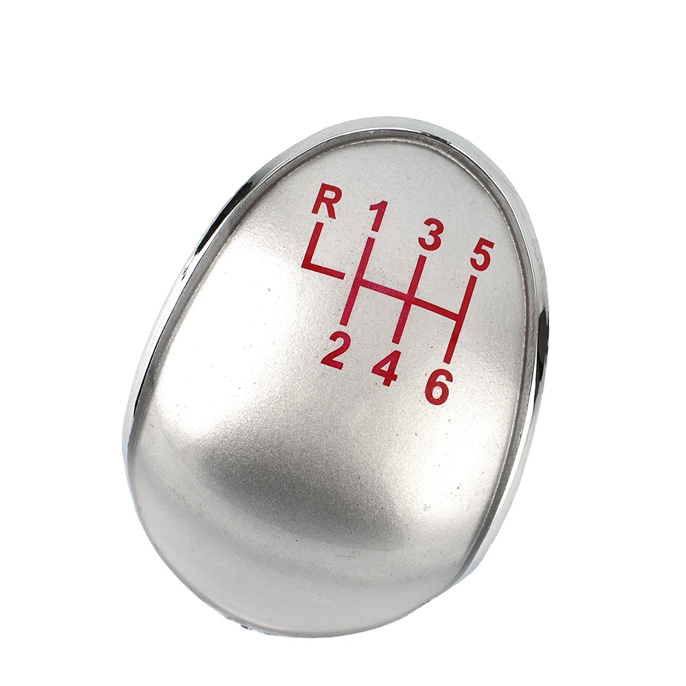 1*Car Gear Shift Knob Insert Cover 6-speed Replacement Gear Trim For Ford for Focus ST 2012-2015 For Ford for fiesta