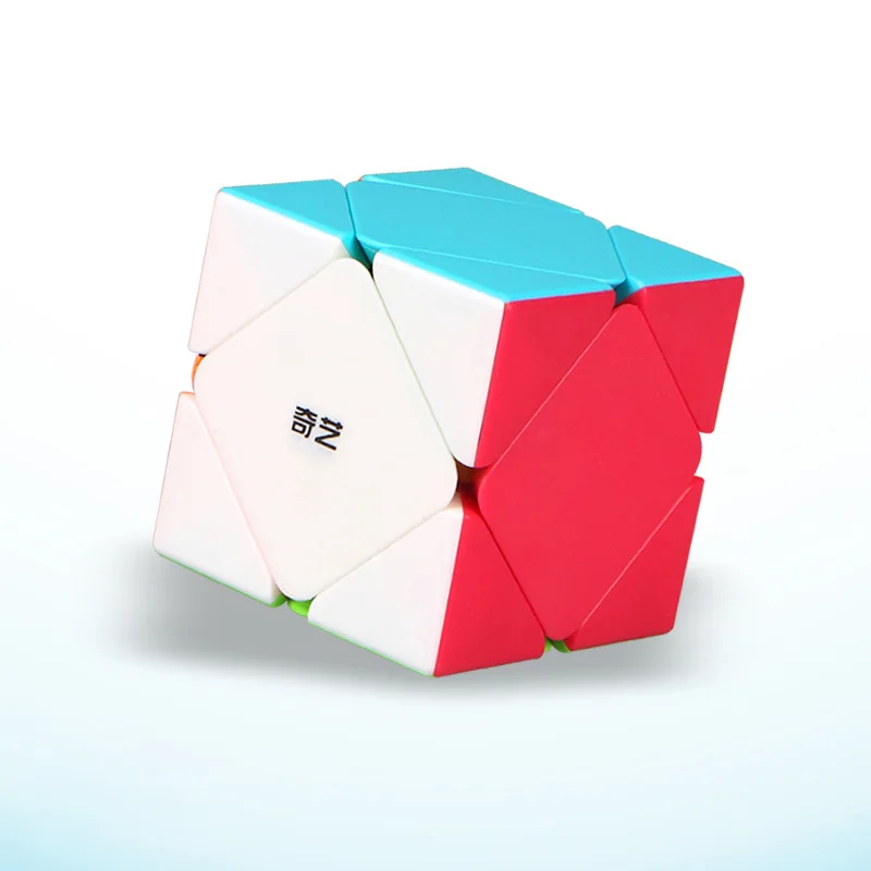 QiYi QiCheng Skewb Cube 3x3 Magic Speed Antistress Professional Fidget Toys QiYi Skewb Cubo Magico Puzzle Children's Gift