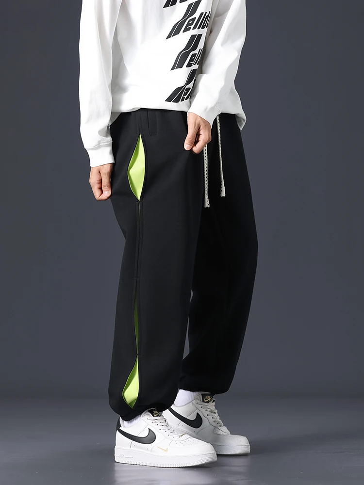 2024 Autumn New Men's Sweatpants Big Size 8XL 7XL 6XL Sportswear Cotton Casual Baggy Jogger Pants Hip Hop Loose Sweats Trousers