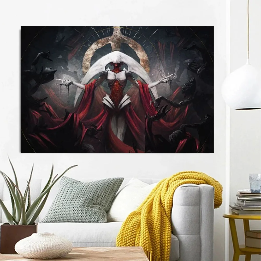 Game Magic: The Gathering Card Digital Phyrexia Canvas Painting Wall Art Poster Printing For Living Room Bedroom Home Decor Gift