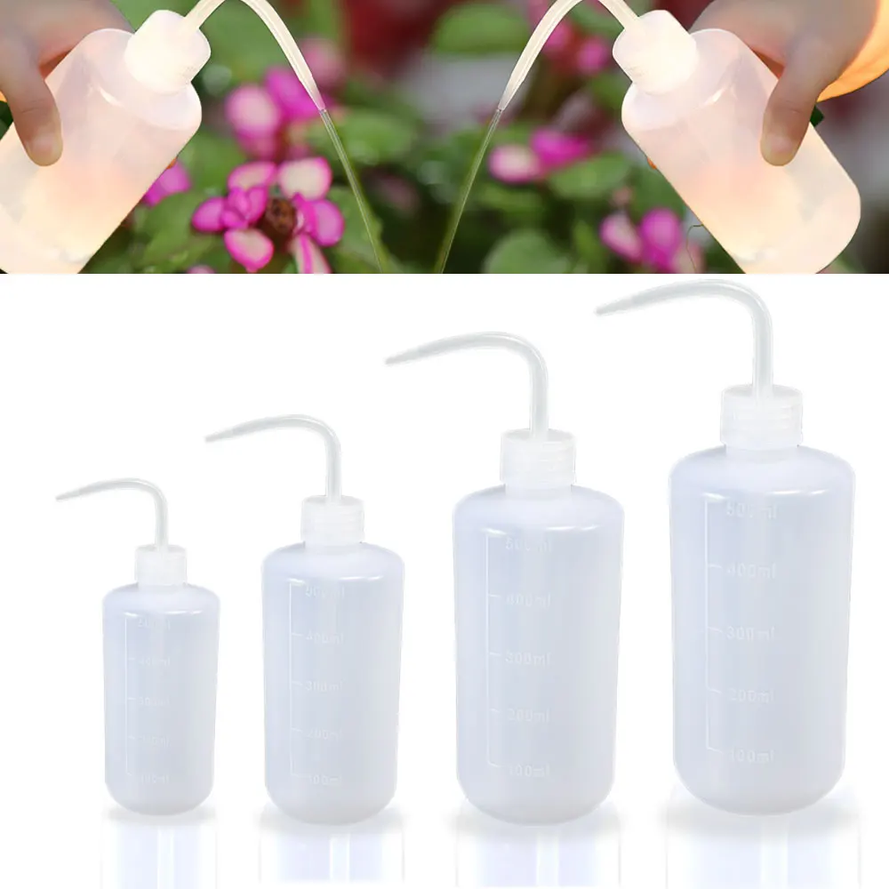 150-1000mL White Water Beak Pouring Kettle Succulents Plants Flower Watering Can Squeeze Bottles with Long Nozzle Gardening Tool