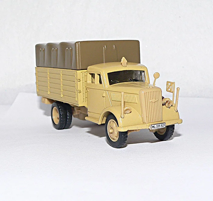 1/72 New Arrival Special Price Diecast Metal Classic German Truck Model Furniture Display Collection Toys For Children