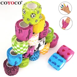 4.5m Colorful Sport Self Adhesive Elastic Bandage Wrap Tape for Knee Support Pads Finger Ankle Palm Wrist Pet Tattoo Accessories