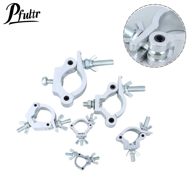 1Pcs Aluminum Alloy Stage Lights Truss Clamp DJ Light Clamps Hooks For LED PAR Moving Head Beam Spot Clamps