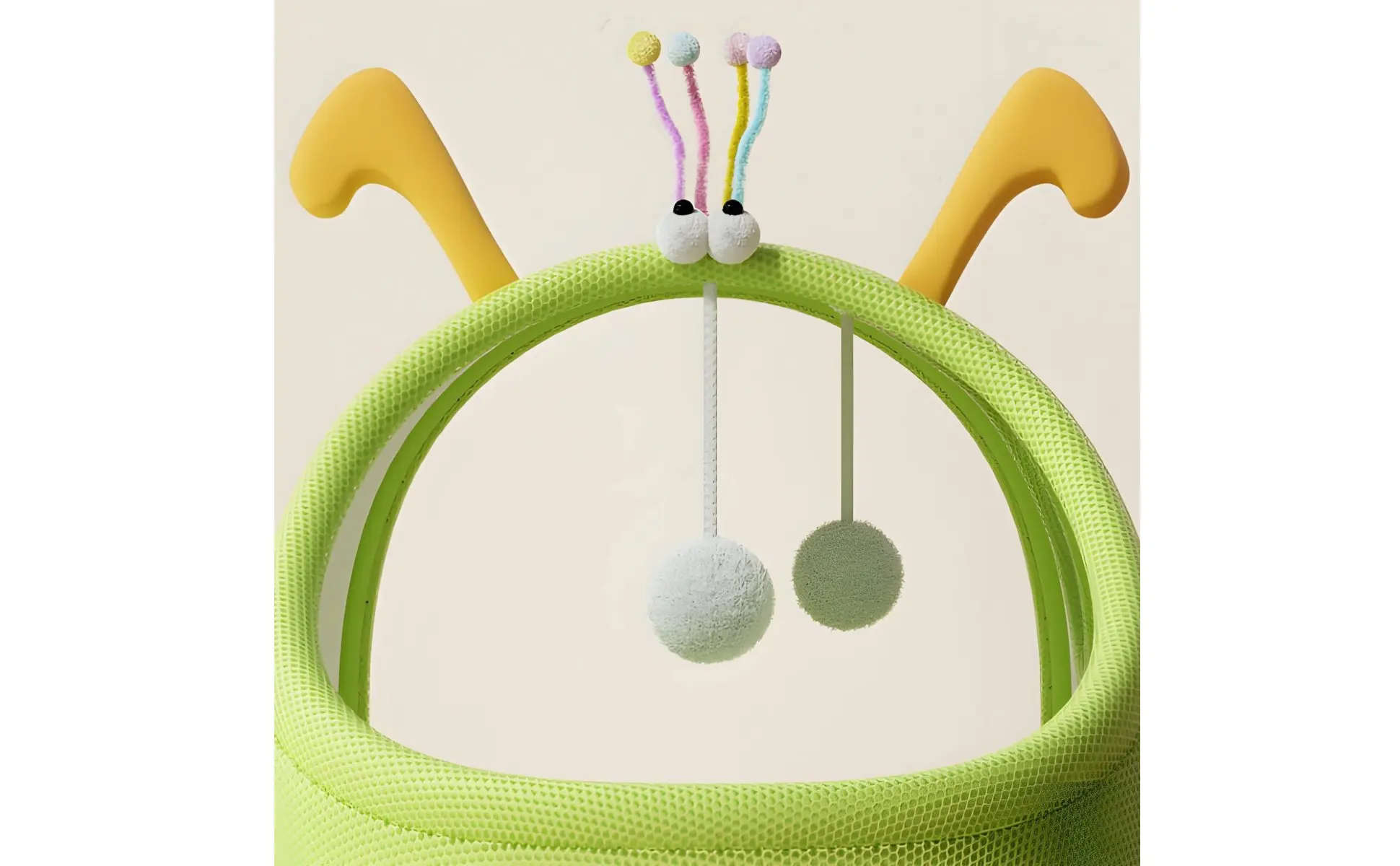 Feline Scratcher Tunnel Dangling Toy Included Feline Tunnel Bed Pet Supplies for Indoor