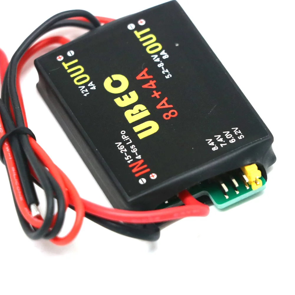 2S-6S 6-36V UBEC-8A BEC DUAL UBEC 8A/16A 5.2/6.0/7.4v/8.4v Servo Separate Power Supply RC Car Fix-Wing Airplane Robot Arm