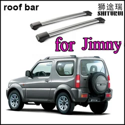 SHITURUI cross bar/roof rail/roof bar for Suzuki Jimny 1998-2018 sierra slap-up aluminum alloy,old seller,quality guarantee