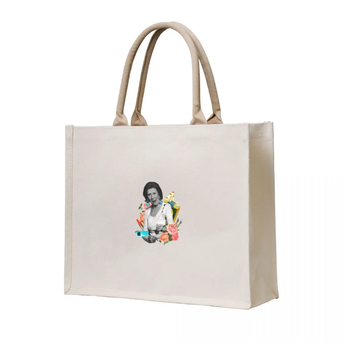 

Marisa There is no one here to live Tote Bag Eco bag custom fabric bag the tote supermarket folding