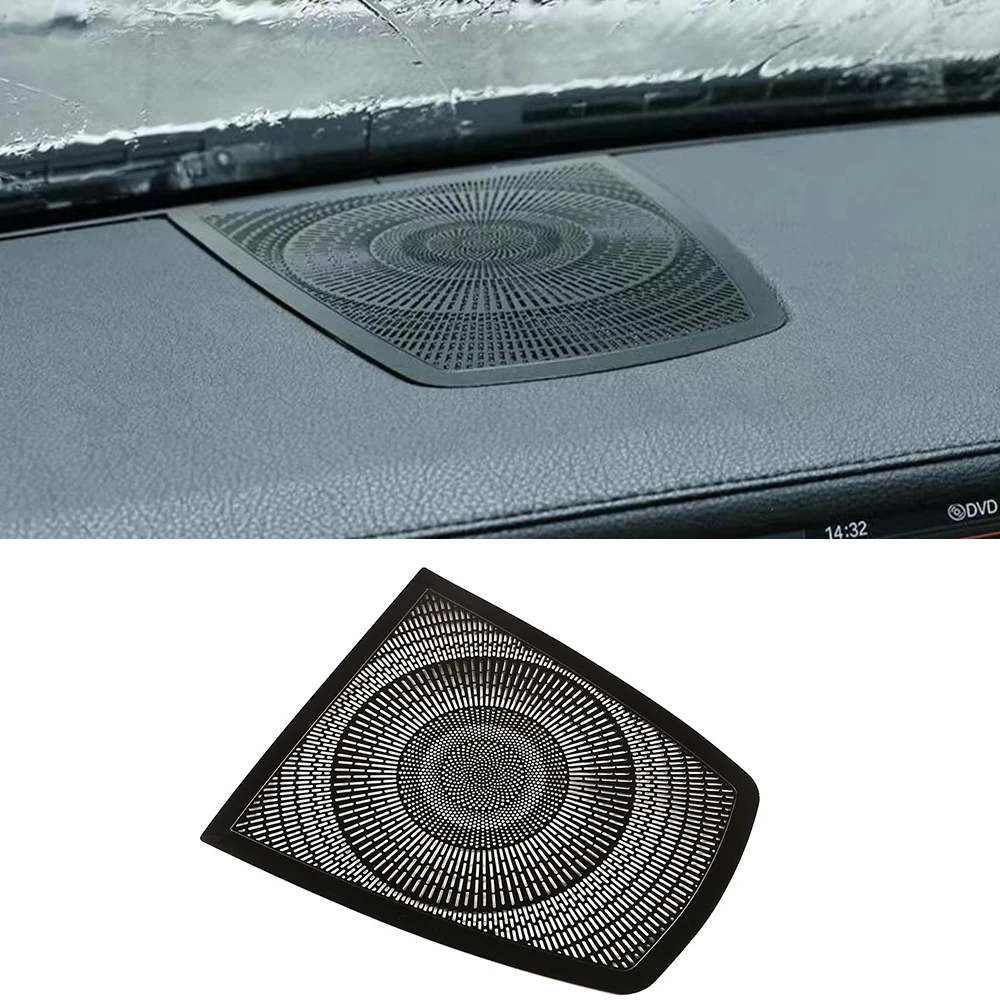 

Aluminum Alloy Car Dashboard Audio Speaker Horn Net Cover Trim For BMW F01 F02 7 Series 2009-2014 Interior Car Accessories