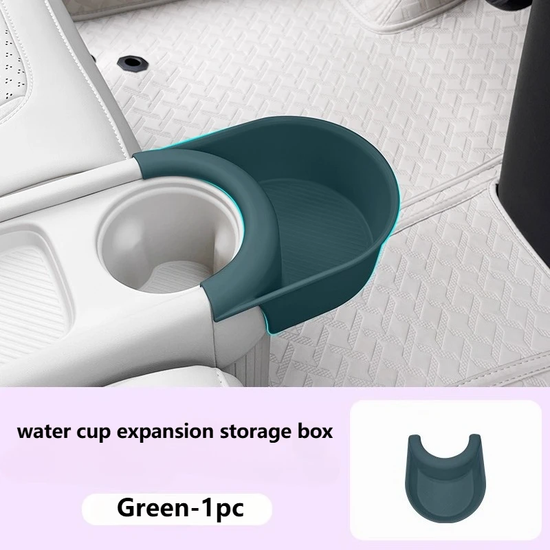 

Car Armrest Box Water Cup Expansion Storage Box Car Storage Box Modification Accessories for NIO Firefly