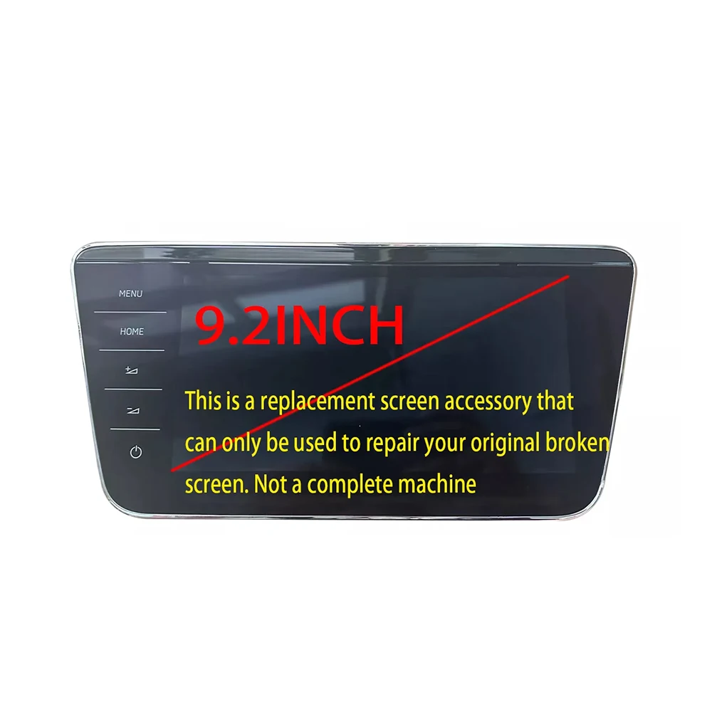 3V0919606 with Assy LCD Display Screen For Skoda Superb MIB 2016-2024 Radio Nav GPS Navigation Repairment