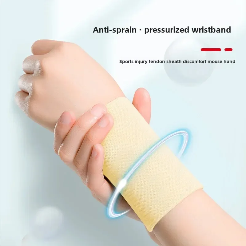 

Japanese Badminton Sports Wrist Support Anti-Twisting Tendon Sheath for Men And Women Joint Pain Relief Sweat Absorbent