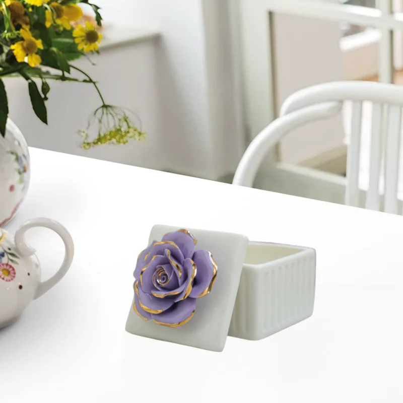 Nordic Ceramic Storage Box Candy Jars With Lid Jewelry Box Tea Pot Kitchen Container Coffee Rganizer Kitchen Storage Tools