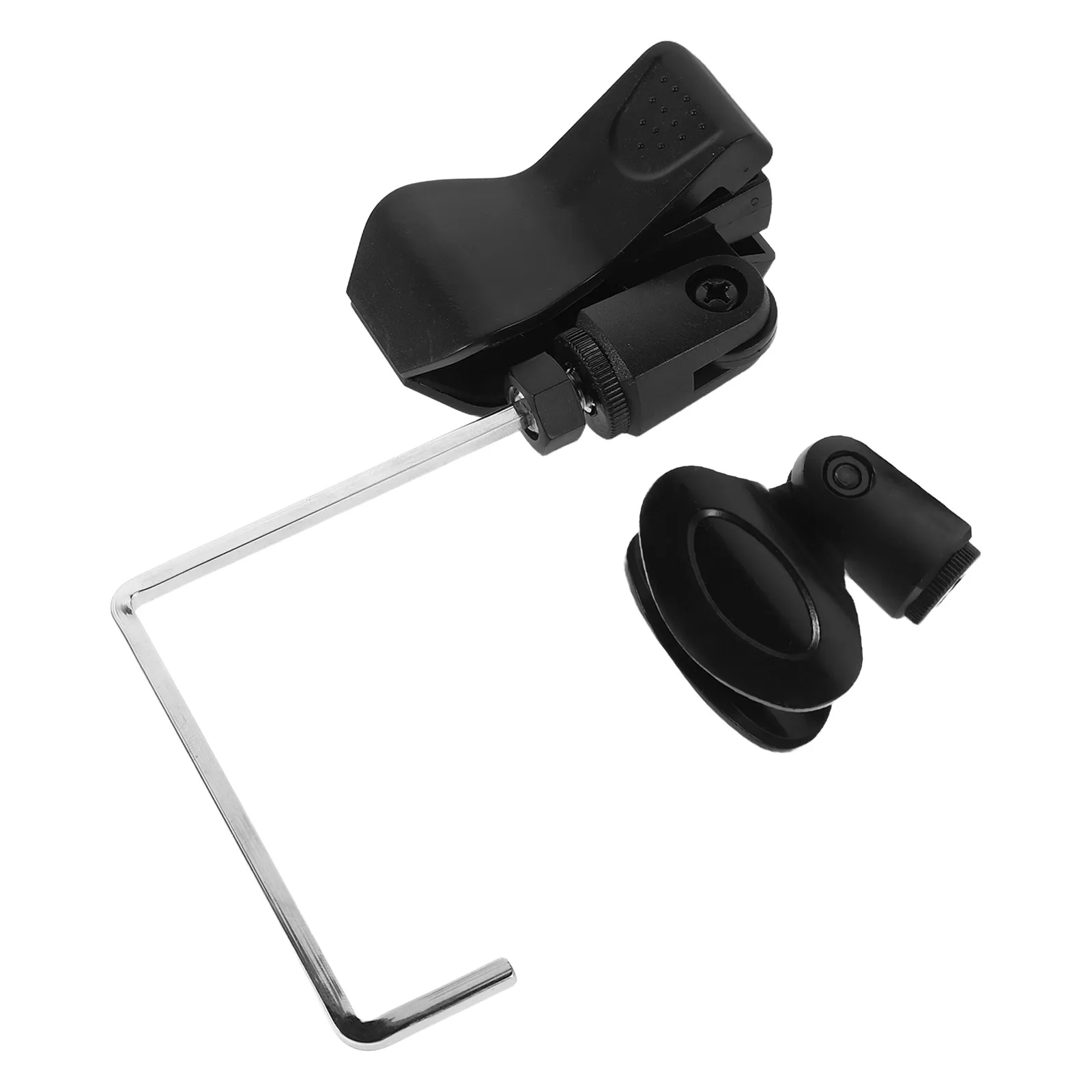 

Saxophone Microphone Clip Adjustable Alto Holder Drum Clamp Metal Support Sheet Music