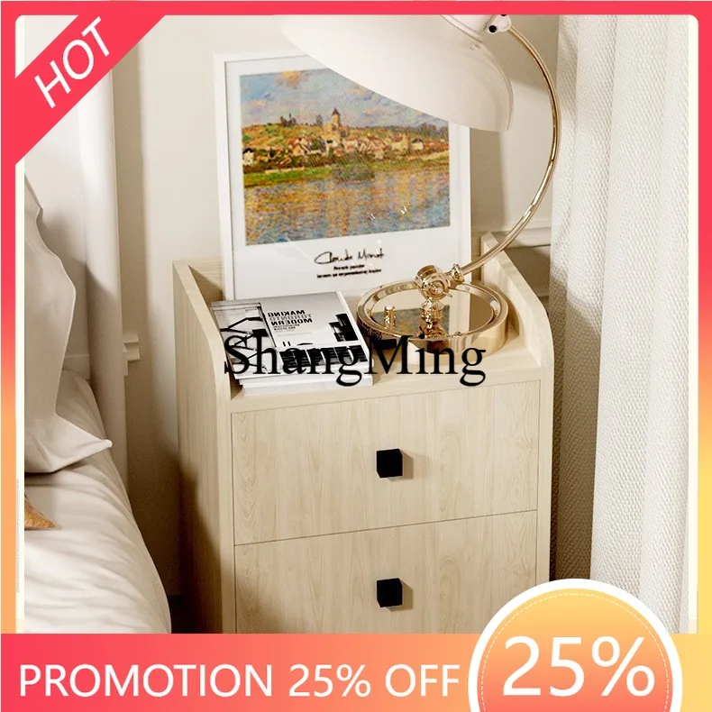 

FG light luxury simple modern bedroom bedside small bedside rack household storage locker