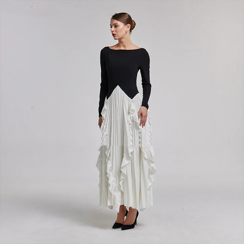 

Бальное платье высокого качества по индивидуальному заказу с открытыми плечами, драпированное вечернее платье с цветами знаменитостей, Vestidos 2023, Vestidos