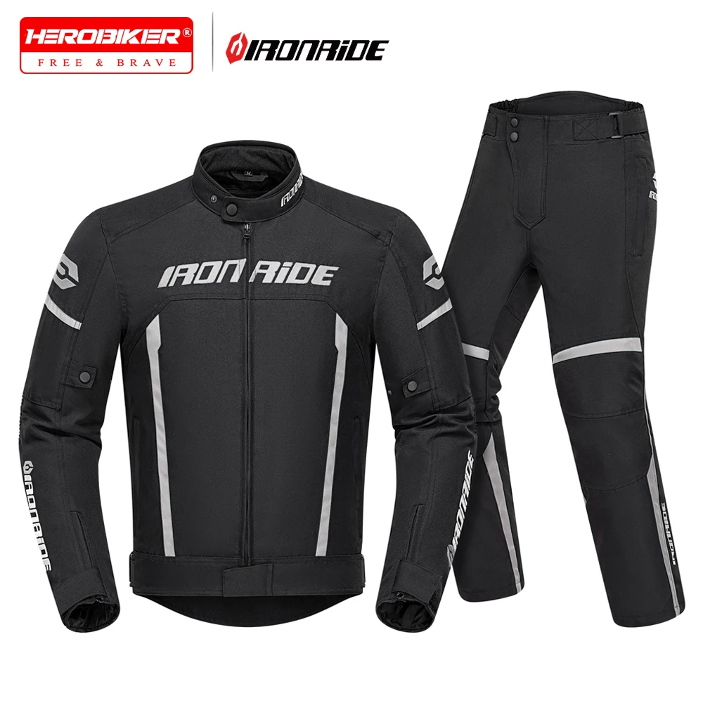 

Winter Warm Motorcycle Jacket Windproof Waterproof Motorcross Racing Jacket Reflection Motorbike Clothes With Protective Gear