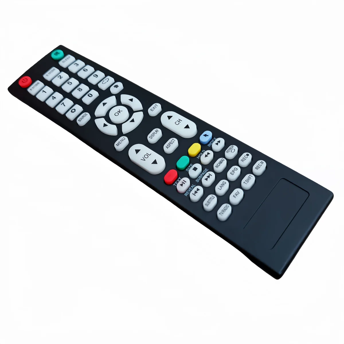 جهاز تحكم عن بعد جديد لتلفزيون danat & LENCO & Nikai & Pilot PD43HE DTD39BF UHD65SLED1 NTV3200SLED3 Android الذكي