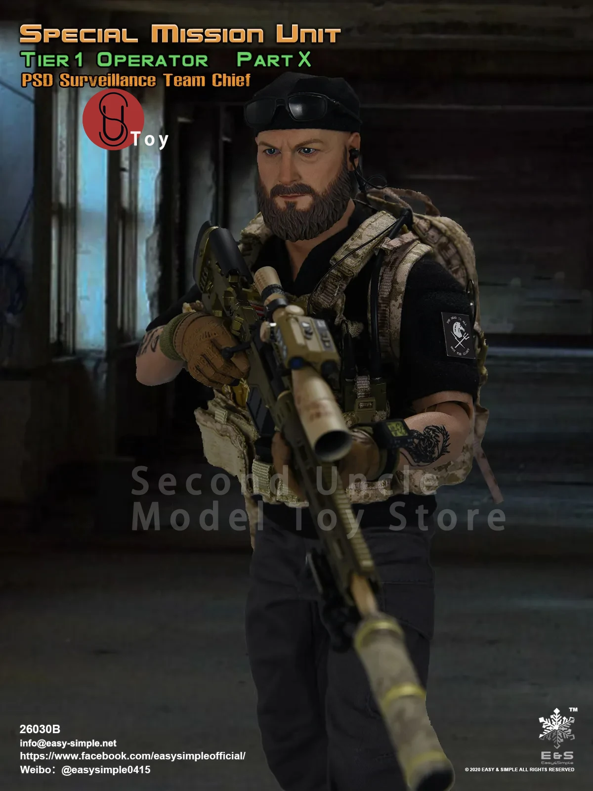 Easy&Simple ES 26030 A/B/C 1/6 SMU Special Mission Unit Tier 1