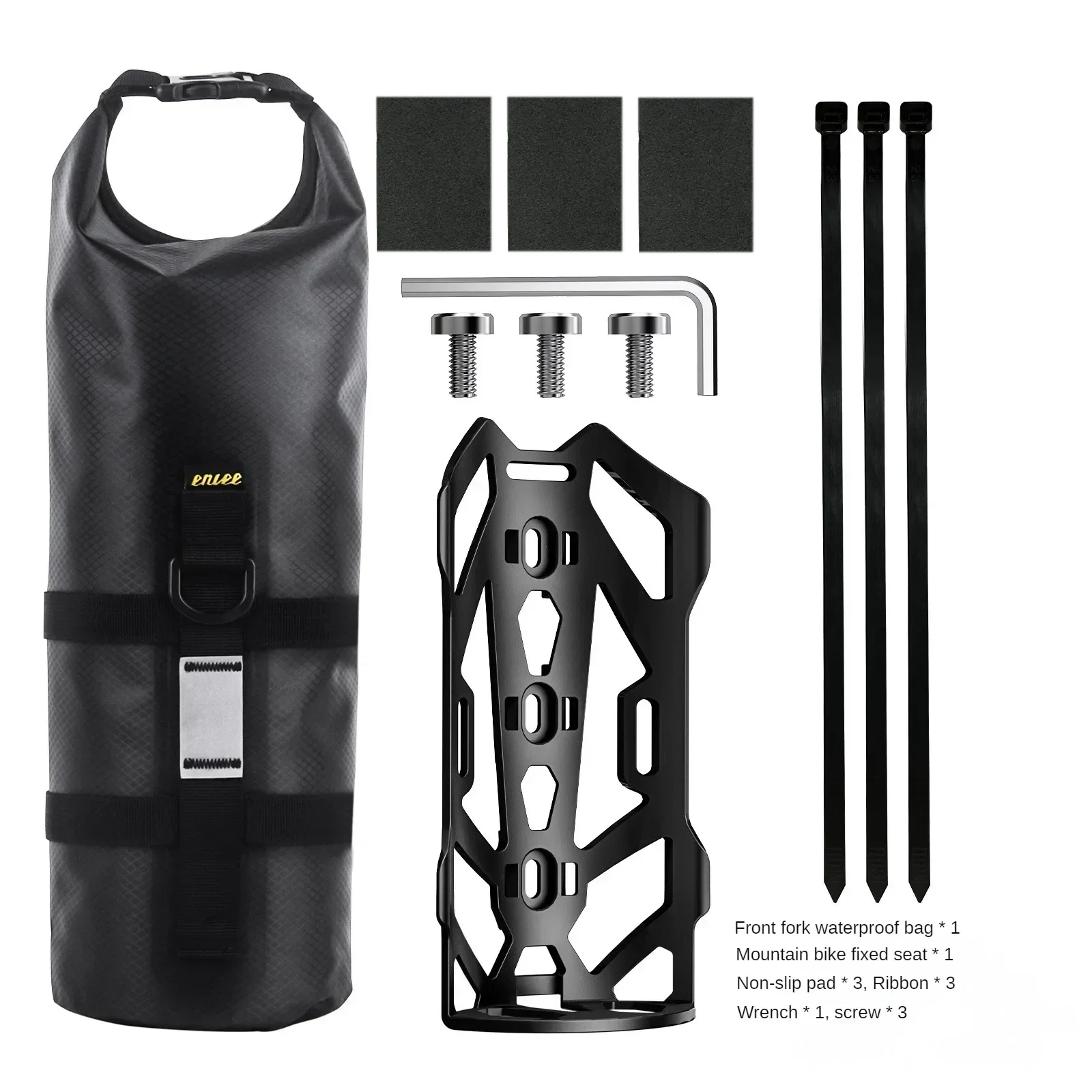 

TrailHaul 5L Fork Pack - Multipurpose Front Cargo System for Mountain & Road Bikes