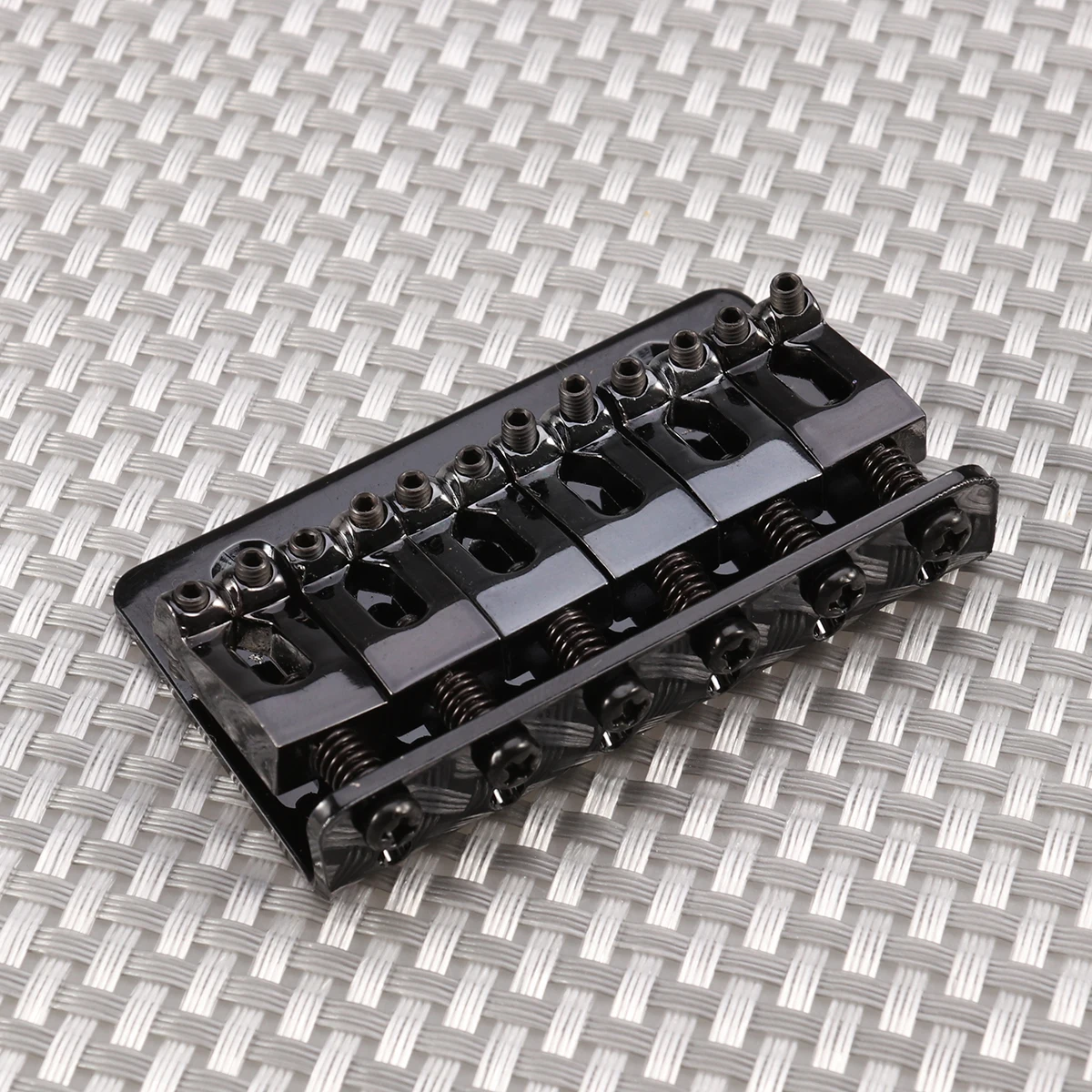 

Electric guitar bridge Guitar bridge fixed 6 string guitar bridge Guitar bridge with wrench 6 string electric guitar bridge