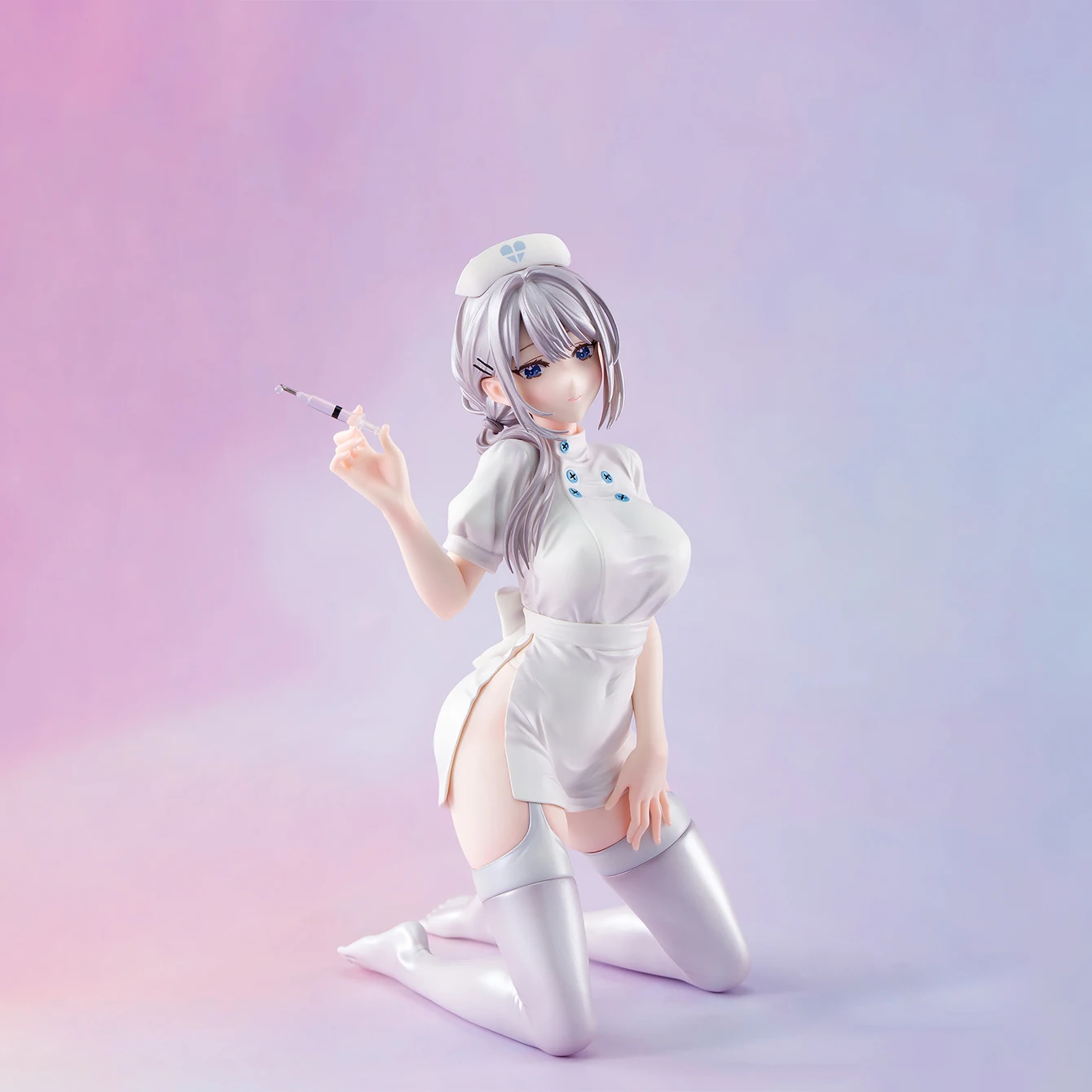 ชุดพยาบาล 1 ชิ้น ซีรีส์สาวสวย งานแฮนด์เมด น่ารัก เซ็กซี่  โมเดลฟิกเกอร์ PVC ของสะสมสำหรับผู้ใหญ่ ของขวัญ