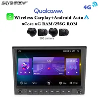 12G+256G Carplay Auto Android 13.0 IPS LTE Car DVD Player GPS WIFI Bluetooth Radio For Porsche 911 996 986 Cayman Boxster 2002-