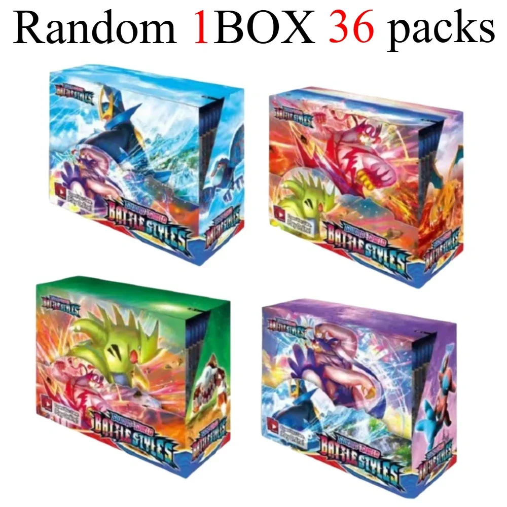neues Modell Englisch 36er Packungen Pokémon TCG: Scarlet & Violet Etsncelles Evoving Skies 151 BATTLE Flames Booster Box Battle Card