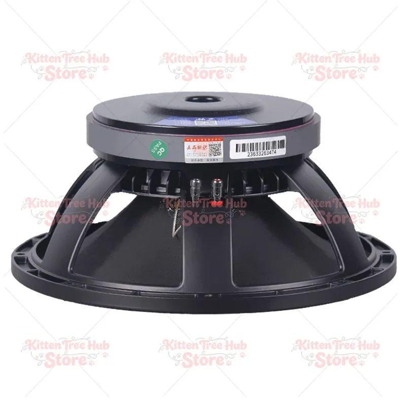 12 Inch Speaker | 12/15 Inch 75 Core 190 Magnet Woofer, 8Ohm 500W RMS Mid-Bass Speaker for KTV Stage & Outdoor