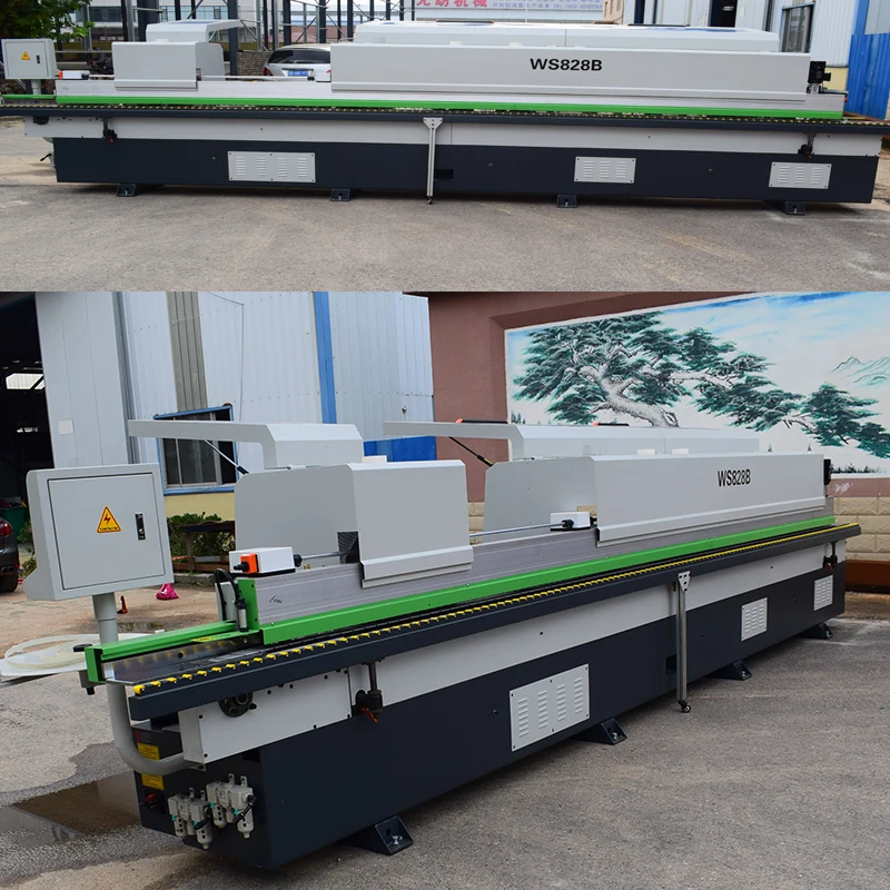 Bordatrice automatica diritta in PVC Pre-fresatura per bordi arrotondati per angoli per mobili