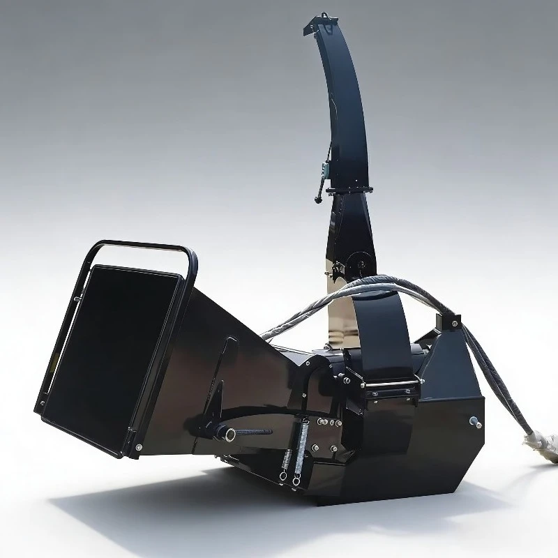 

Forestry Track Wood Chipper Hydraulic Feeding Portable Shredder