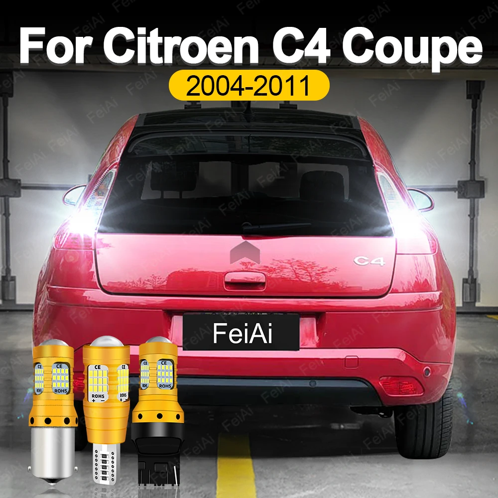 

LED Reverse Lights For Citroen C4 Coupe 2004 2005 2006 2007 2008 2009 2010 2011 Tuning Accessories LED Reversing Light Bulbs