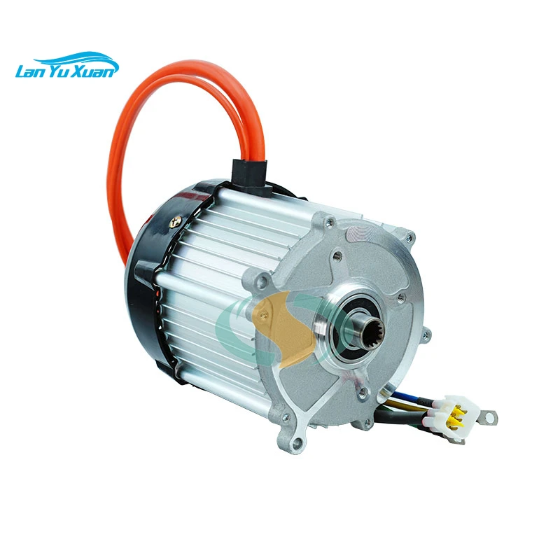 3kw 3000 rpm electric car motor 48/60/72v 3 phase Permanent magnet synchronous motor For car vehicle