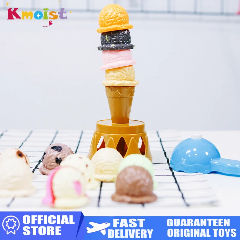 

Children's Ice Cream Balancing Game House Play Kids Toy Baby Toddler Early Education Toys Birthday Christmas Gifts