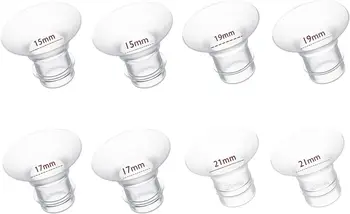 フランジインサート 13/15/17/19/21mm、S9/S10/S12 などと互換性あり 24mm ウェアラブル搾乳器、搾乳器フランジインサート