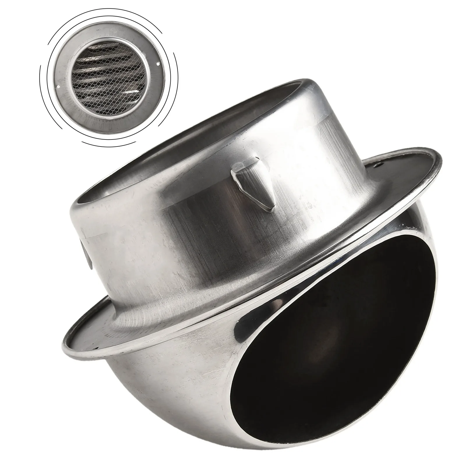 100mm 304 Stainless Steel Vent Wall Air Vent Built To Last Easy To Install Prevents Debris And Dust Blocks  100mm