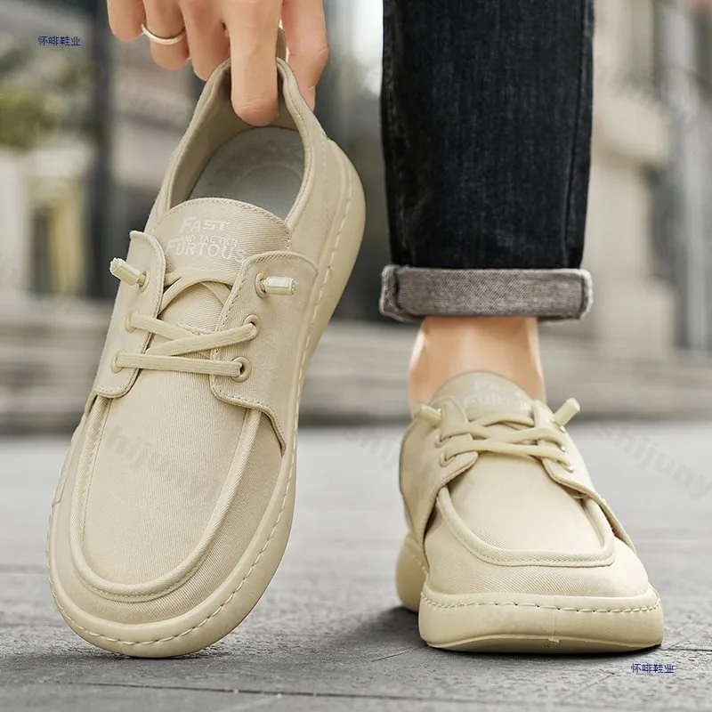 

Men's Concise Design Low Top Thick Soled Casual Single Shoes Autumn 2025 New Fashion Trend Versatile Comfortable Chunky sneakers