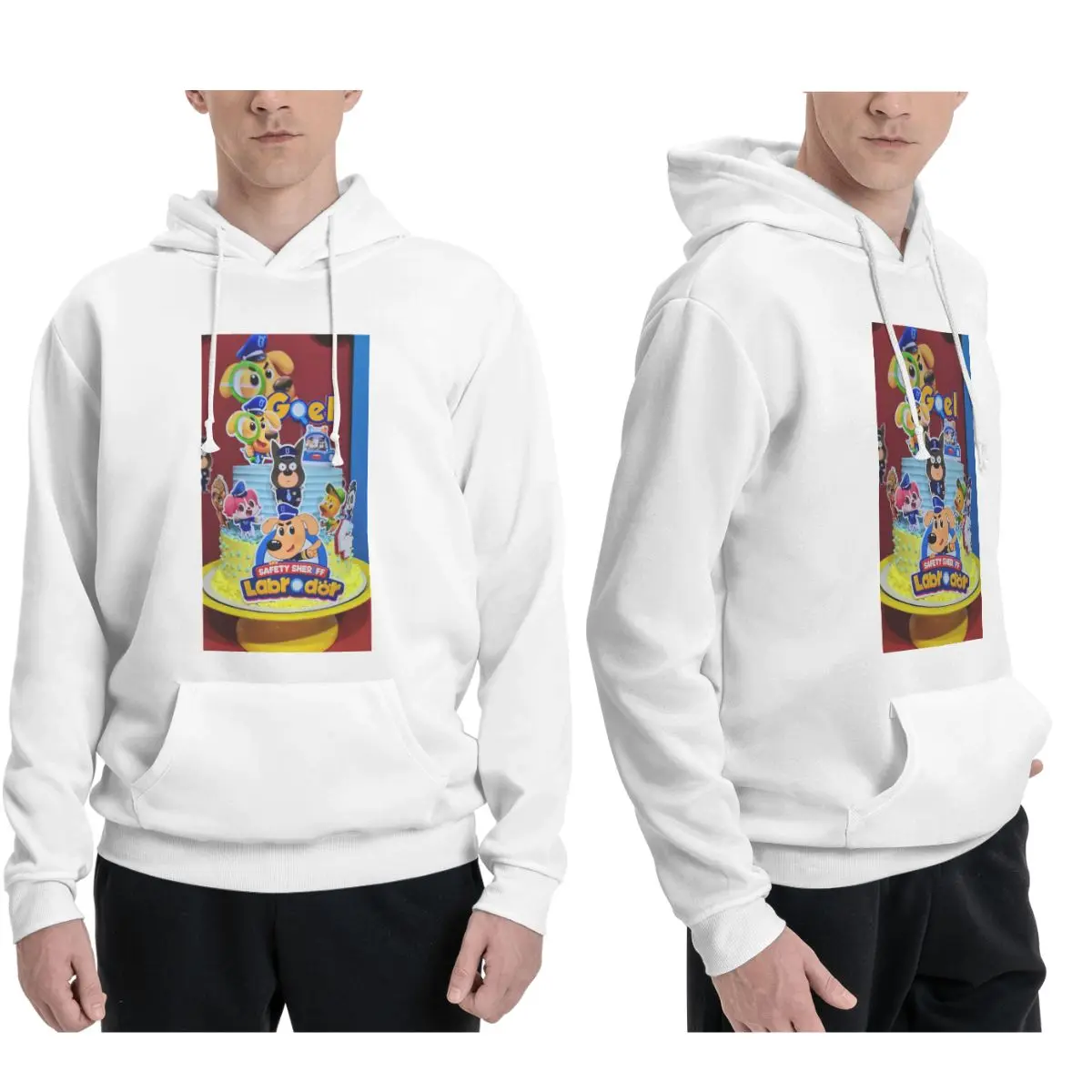 بولو Detetive لابرادور Salete شريف لابرادور هوديس الرجال النساء بلوزة كاجوال البلوز كم طويل ملابس الشارع الشهير الخريف الشتاء