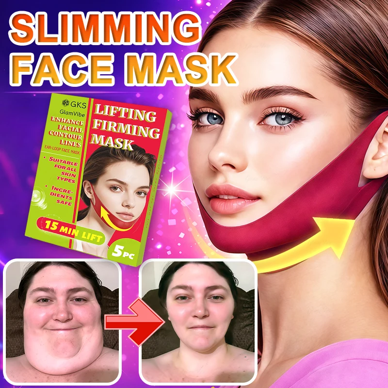 New Wearable Mask Firms Lifts Epairs Redness Corrects Facial Contours Double Chin Disappears
