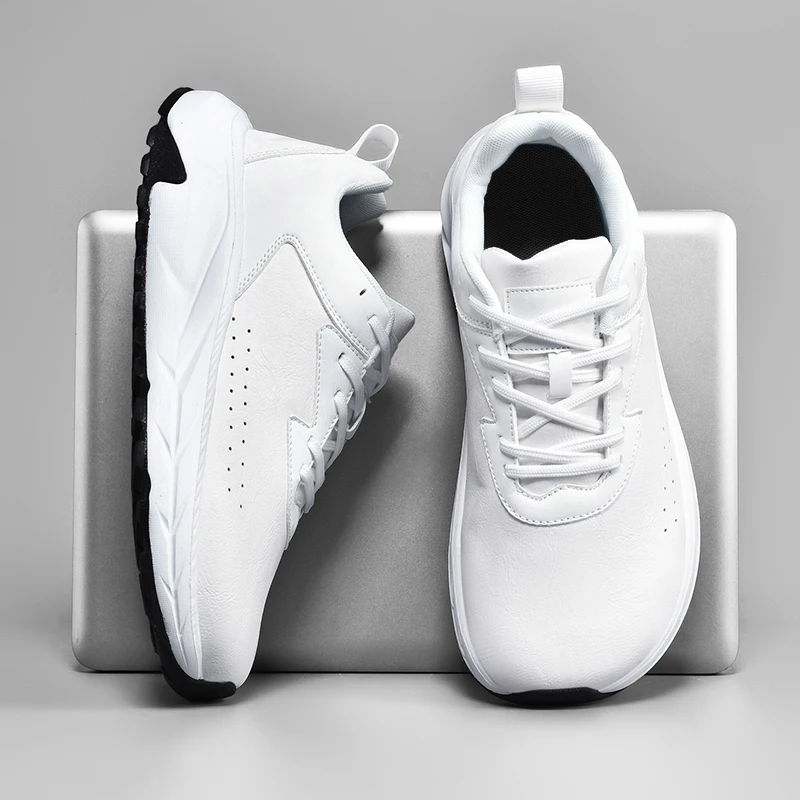 Men's Large Size Sports Shoes Lightweight Cuishioned Outdoor Running Shoes Wide Toe Sneakers Comforthable Versatile Casual Shoes