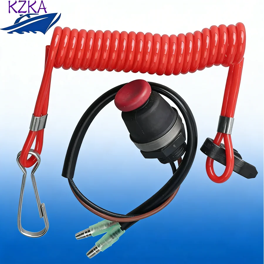 

398-06830-0 398068300M Safety Stop Switch With Lanyard 398-06830 For Tohatsu Outboard Motor boat engine parts