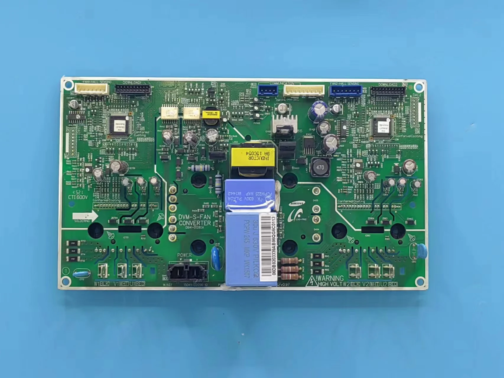 

Air Conditioning Fan Frequency Conversion Module Board DB41-0128OA01610A Dismantling Parts