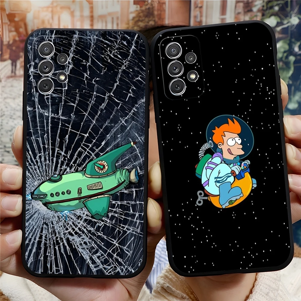 F-FuturamaS Phone Case for Samsung Galaxy S24 S23 S22 S20 S21 Ultra Fe Plus M54 A34 A54 A24 A52 A53 Coque