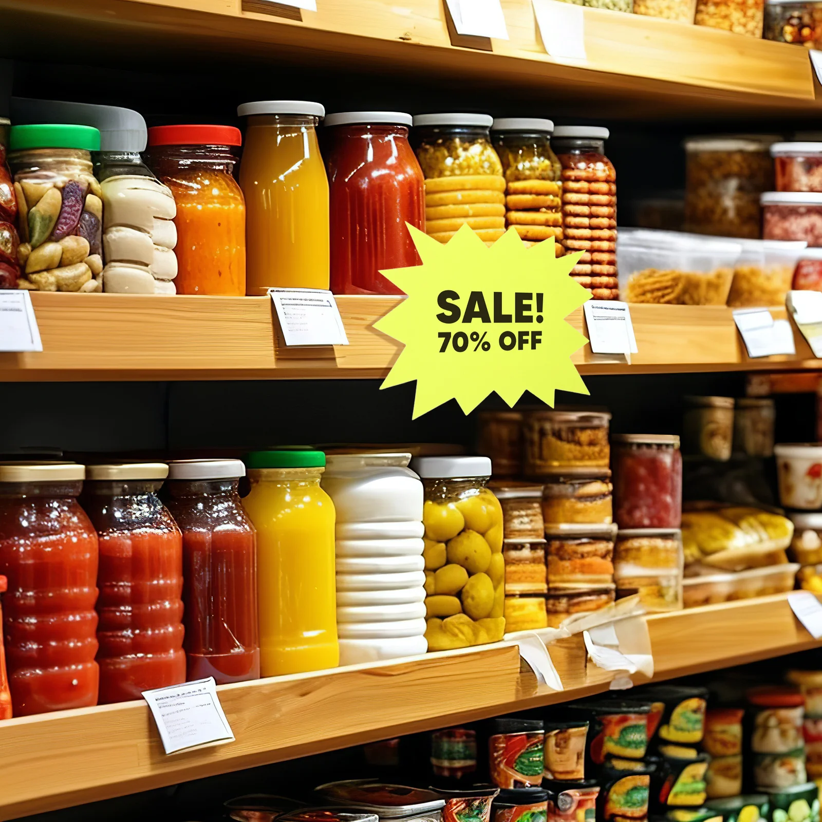 40 قطعة علامات انفجار الفلورسنت فارغة تسميات التسعير البوب لمحلات البيع بالتجزئة الصيدلة متاجر الملابس علامات بيع ملصقات #6