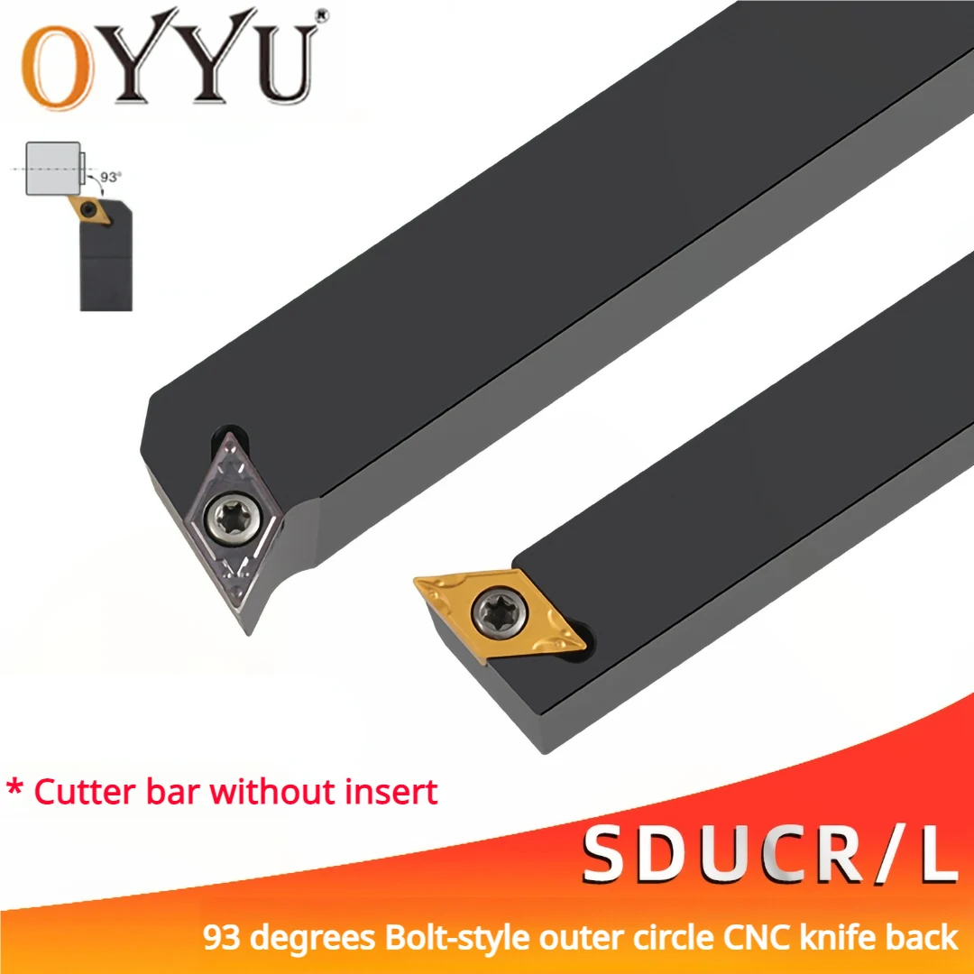 

OYYU SDUCR1212 SDUCR1616 SDUCR1212H11 SDUCR1616H11 SDUCR2020K11 SDUCR2525M11 Внешний держатель инструмента с ЧПУ SDUCR SDUCL 1616
