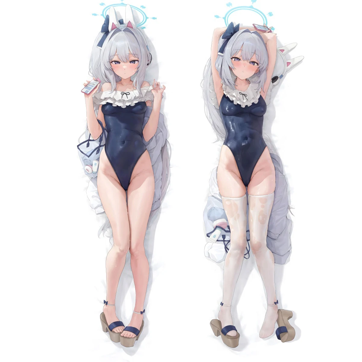 

Anime Tsukiyuki Miyako Two-dimens Anime Game Blue Archive Dakimakura Pillowcase Hugging Body Pillow Cover No Filler