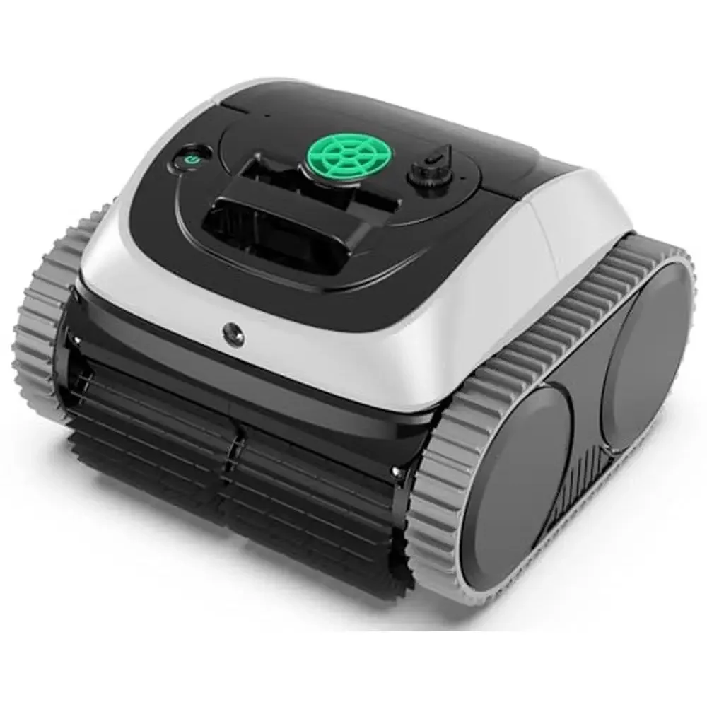 

Cordless Robotic Pool Cleaner Powerful Suction Wall Climb Robot Intelligent Route Planning Lasts 150Mins360° Cleaning Efficiency