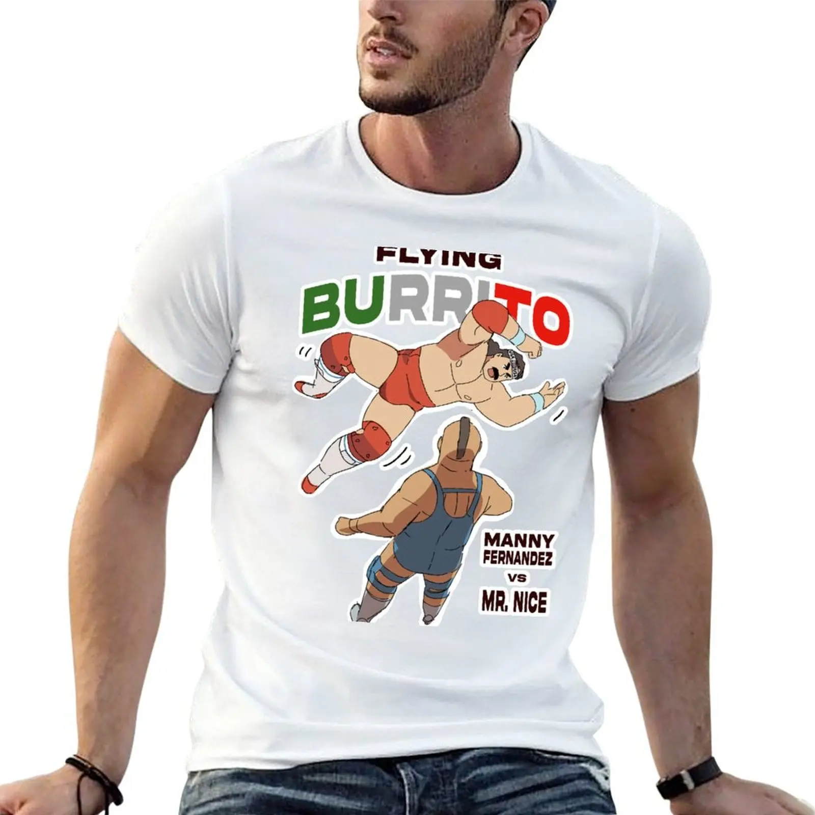Manny Fernandez T-Shirt vintage anime shirt baggy shirts shirts graphic tee men