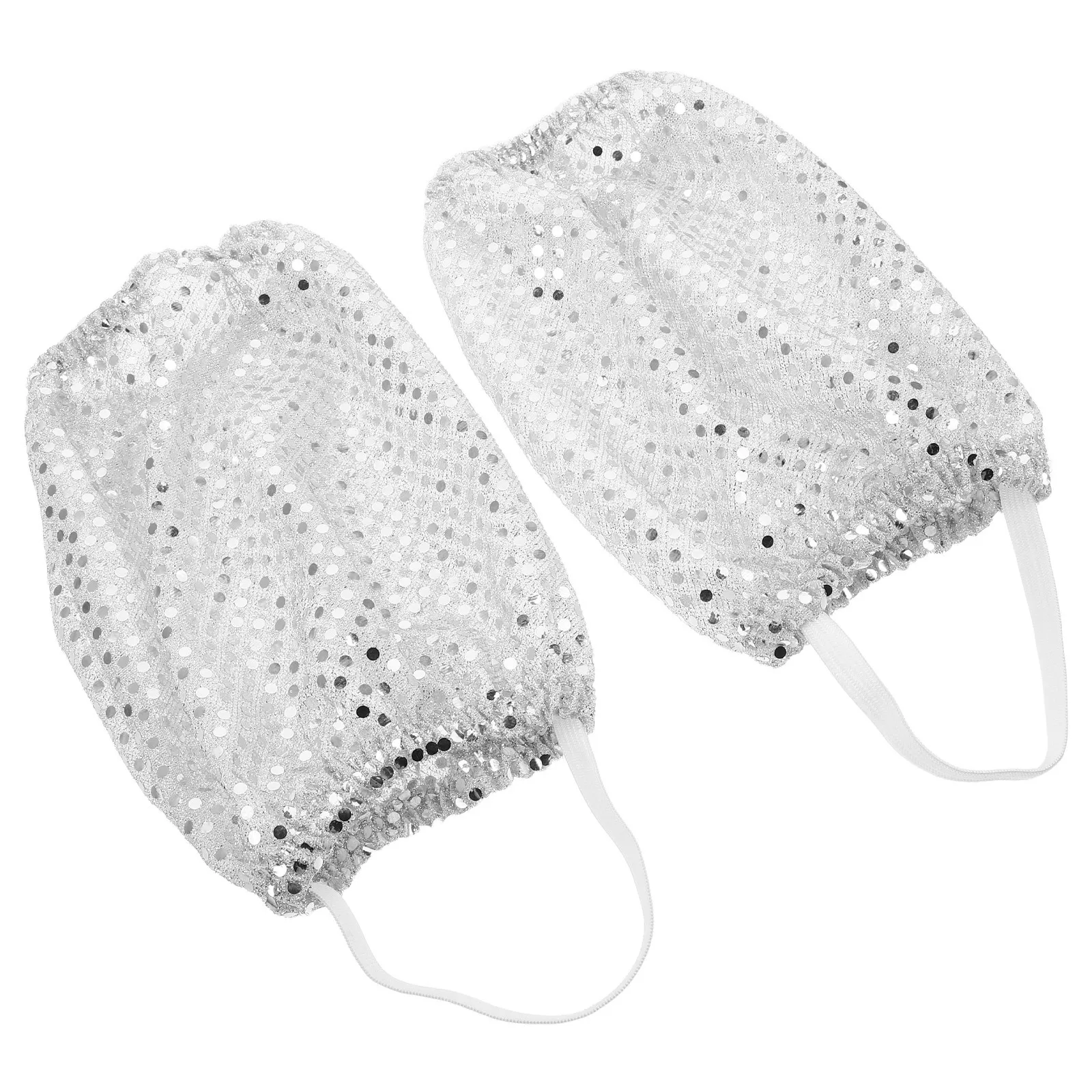 1 Paar glitzernde Beinwärmer mit Pailletten für Damen, ausgefallener Stil, Kostümzubehör, Party, Rave-Outfit, Tanzaufführung